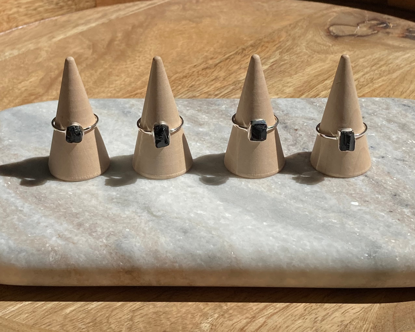 Black Tourmaline Ring